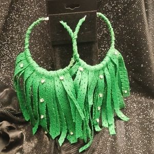 Earrings with Fringes